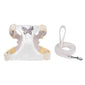 Small Dog Chest Strap Easy Walking Dog Metal Butterfly Hand Holding Rope