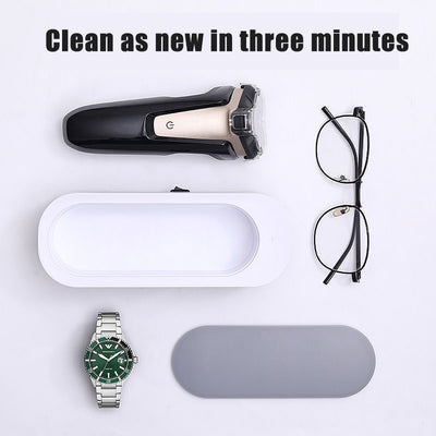 Ultrasonic Cleaning Machine High Frequency VibrationyWash Cleaner Washing Jewelr Glasses Watch Ring Dentures Cleaner