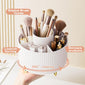 360 Rotating Makeup Brush Holder & Organizer  Countertop Storage For Cosmetics & Skincare 8 Colors